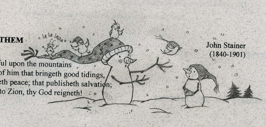 Snowpeeps and birdies